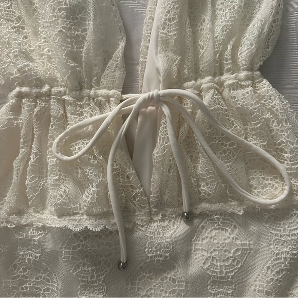 Shelly Lace-Up One-Piece Swimsuit | JONATHAN SIMKHAI - Picture 3 of 6